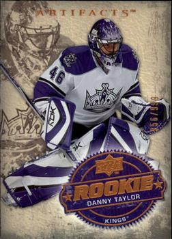 #255 Danny Taylor - Los Angeles Kings - 2008-09 Upper Deck Artifacts Hockey