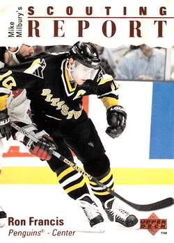 #255 Ron Francis - Pittsburgh Penguins - 1995-96 Upper Deck Hockey