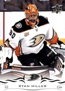 #255 Ryan Miller - Anaheim Ducks - 2018-19 Upper Deck Hockey