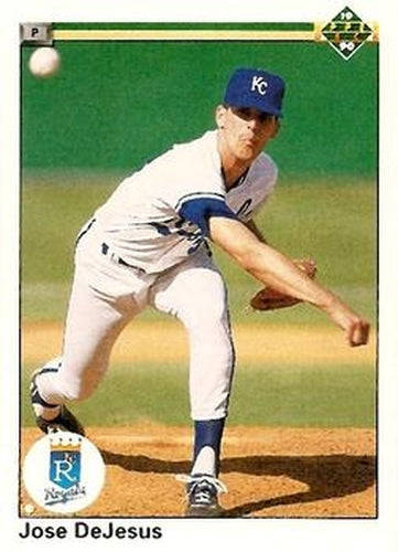 #255 Jose DeJesus - Kansas City Royals - 1990 Upper Deck Baseball