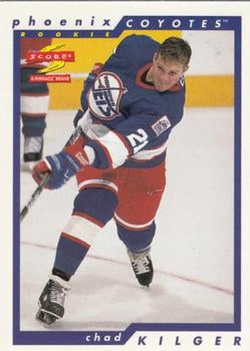 #255 Chad Kilger - Phoenix Coyotes - 1996-97 Score Hockey