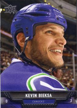 #255 Kevin Bieksa - Vancouver Canucks - 2013-14 Upper Deck Hockey