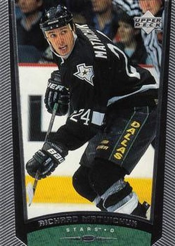 #255 Richard Matvichuk - Dallas Stars - 1998-99 Upper Deck Hockey