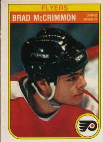 #255 Brad McCrimmon - Philadelphia Flyers - 1982-83 O-Pee-Chee Hockey