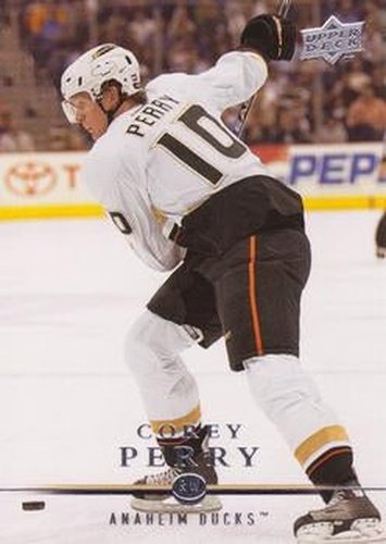 #255 Corey Perry - Anaheim Ducks - 2008-09 Upper Deck Hockey