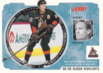 #255 Jeremy Roenick - Phoenix Coyotes - 2000-01 Upper Deck Victory Hockey