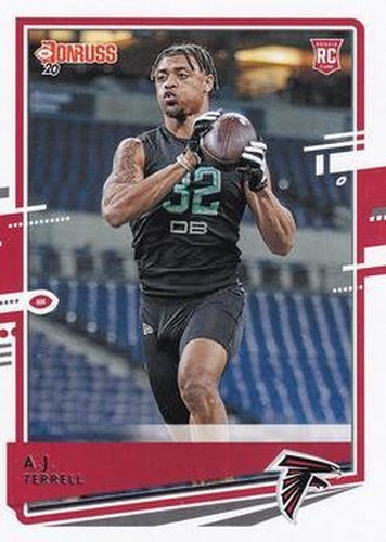 #255 A.J. Terrell - Atlanta Falcons - 2020 Donruss Football