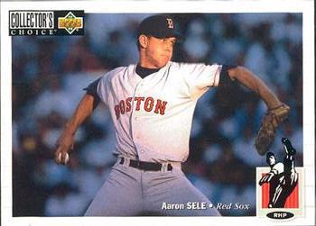 #255 Aaron Sele - Boston Red Sox - 1994 Collector's Choice Baseball