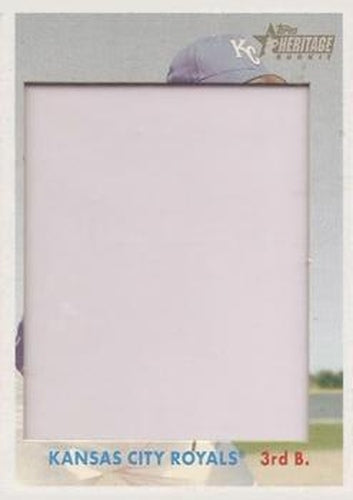 #255 Alex Gordon - Kansas City Royals - 2006 Topps Heritage Baseball