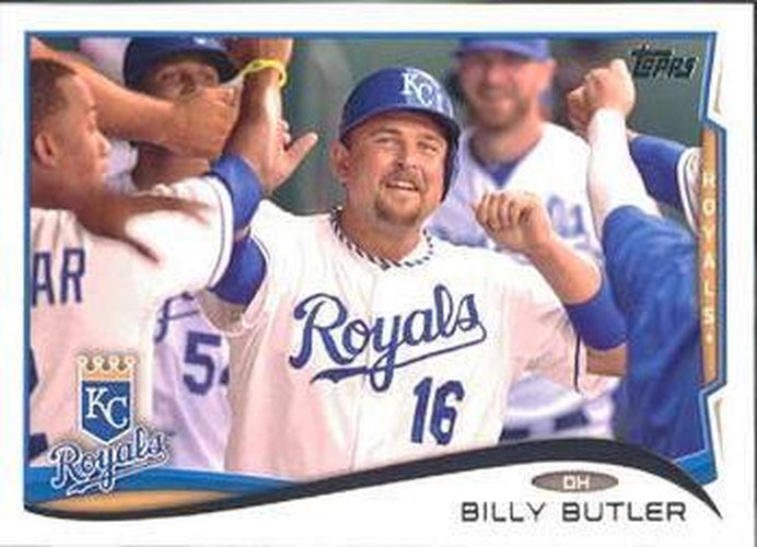 #255 Billy Butler - Kansas City Royals - 2014 Topps Baseball