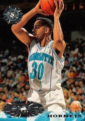 #255 Dell Curry - Charlotte Hornets - 1995-96 Stadium Club Basketball