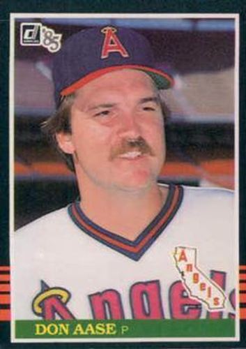 #255 Don Aase - California Angels - 1985 Donruss Baseball