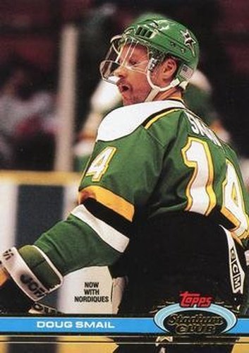 #255 Doug Smail - Quebec Nordiques - 1991-92 Stadium Club Hockey