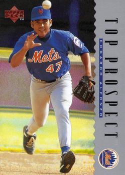 #255 Edgardo Alfonzo - New York Mets - 1995 Upper Deck Baseball