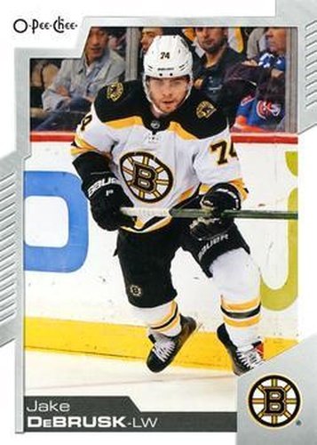 #255 Jake DeBrusk - Boston Bruins - 2020-21 O-Pee-Chee Hockey