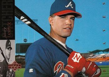 #255 Javy Lopez - Atlanta Braves - 1994 Upper Deck Baseball