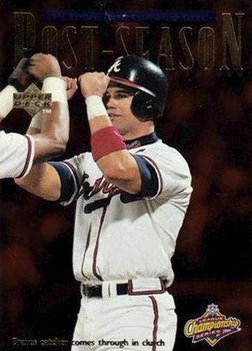 #255 Javy Lopez - Atlanta Braves - 1997 Upper Deck Baseball