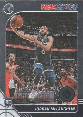 #255 Jordan McLaughlin - Minnesota Timberwolves - 2019-20 Hoops Premium Stock Basketball