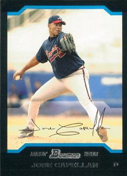 #255 Jose Capellan - Atlanta Braves - 2004 Bowman Baseball