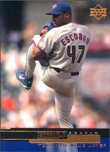 #255 Kelvim Escobar - Toronto Blue Jays - 2000 Upper Deck Baseball