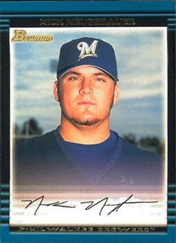 #255 Nick Neugebauer - Milwaukee Brewers - 2002 Bowman Baseball