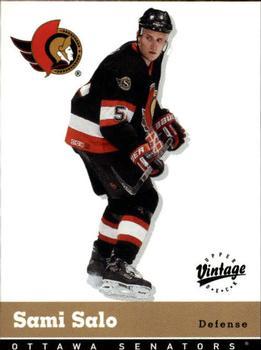 #255 Sami Salo - Ottawa Senators - 2000-01 Upper Deck Vintage Hockey