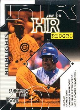 #255 Sammy Sosa - Chicago Cubs - 1999 Upper Deck Baseball