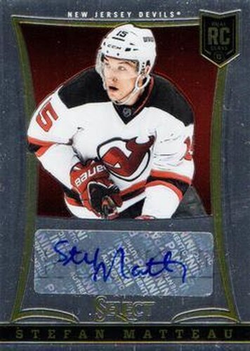 #255 Stefan Matteau - New Jersey Devils - 2013-14 Panini Select Hockey