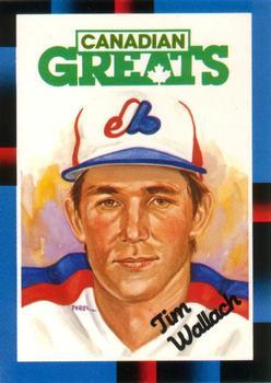 #255 Tim Wallach - Montreal Expos - 1988 Leaf Baseball