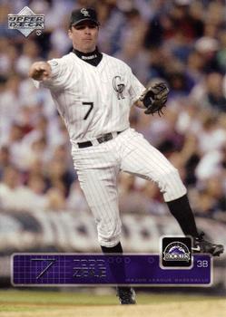 #255 Todd Zeile - Colorado Rockies - 2003 Upper Deck Baseball