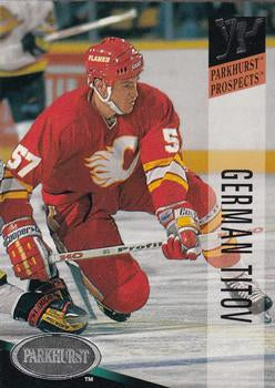 #255 German Titov - Calgary Flames - 1993-94 Parkhurst Hockey