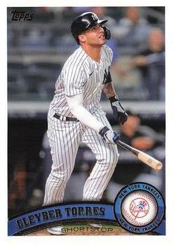 #255 Gleyber Torres - New York Yankees - 2021 Topps Archives Baseball