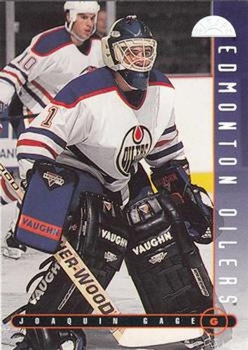 #255 Joaquin Gage - Edmonton Oilers - 1995-96 Leaf Hockey