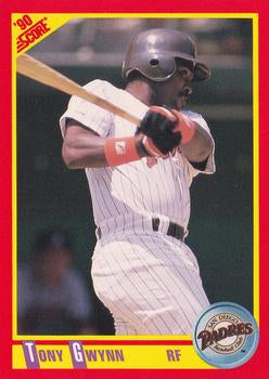 #255 Tony Gwynn - San Diego Padres - 1990 Score Baseball