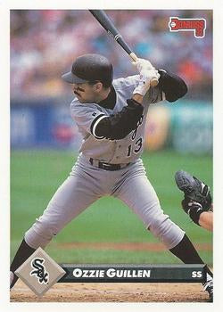#255 Ozzie Guillen - Chicago White Sox - 1993 Donruss Baseball