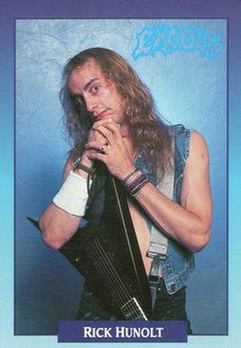 #255 Rick Hunolt - 1991 Brockum Rock Cards