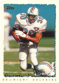 #255 Bernie Parmalee - Miami Dolphins - 1995 Topps Football