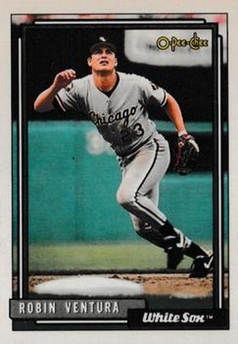 #255 Robin Ventura - Chicago White Sox - 1992 O-Pee-Chee Baseball