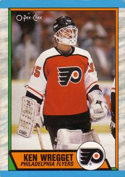 #255 Ken Wregget - Philadelphia Flyers - 1989-90 O-Pee-Chee Hockey
