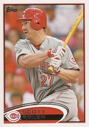 #255 Scott Rolen - Cincinnati Reds - 2012 Topps Baseball