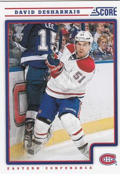 #256 David Desharnais - Montreal Canadiens - 2012-13 Score Hockey