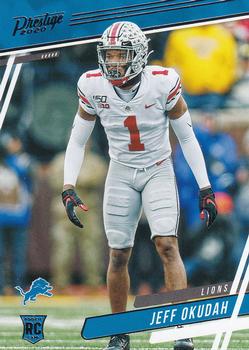 #256 Jeff Okudah - Detroit Lions - 2020 Panini Prestige Football
