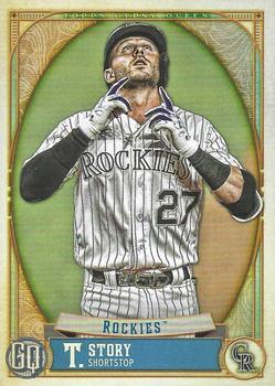 #256 Trevor Story - Colorado Rockies - 2021 Topps Gypsy Queen Baseball
