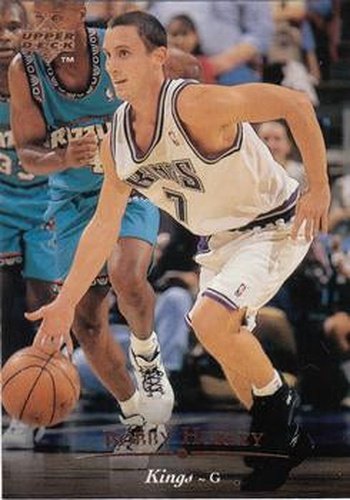 #256 Bobby Hurley - Sacramento Kings - 1995-96 Upper Deck Basketball