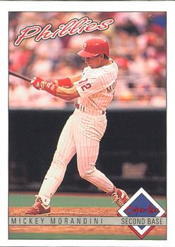 #256 Mickey Morandini - Philadelphia Phillies - 1993 O-Pee-Chee Baseball