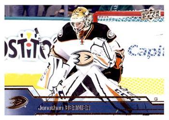 #256 Jonathan Bernier - Anaheim Ducks - 2016-17 Upper Deck Hockey