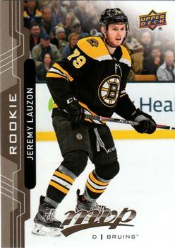 #256 Jeremy Lauzon - Boston Bruins - 2018-19 Upper Deck MVP Hockey