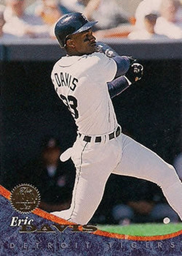 #256 Eric Davis - Detroit Tigers - 1994 Leaf Baseball