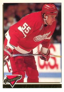 #256 Keith Primeau - Detroit Red Wings - 1993-94 O-Pee-Chee Premier Hockey - Gold