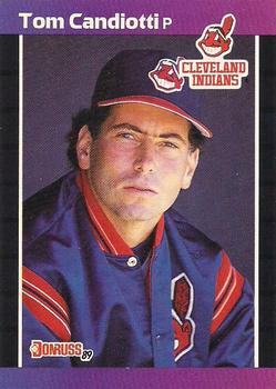 #256 Tom Candiotti - Cleveland Indians - 1989 Donruss Baseball